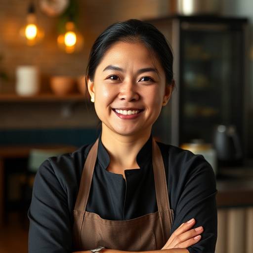 Photo of Hana Ishikawa, founder of Linear Kitchens